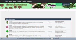 Desktop Screenshot of foroplantas.com